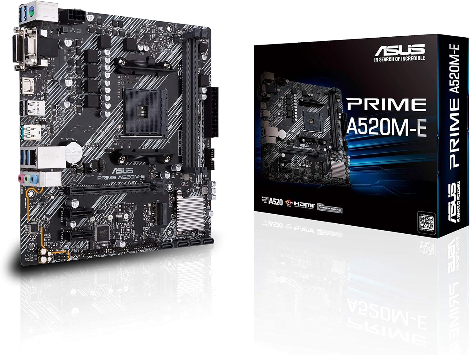 Amazon | A520M-E AMD Ryzen 5000シリーズ AM4 対応 A520 搭載 mATX